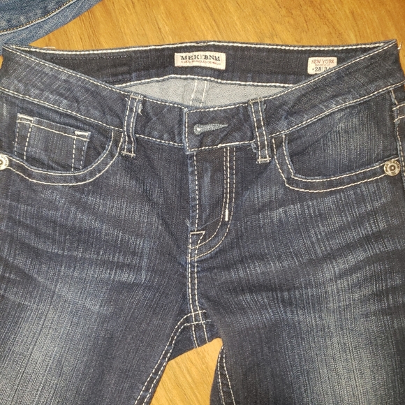 5/35 MEK JEAN NEW YORK BOOT CUT SZ 28 - Picture 6 of 6